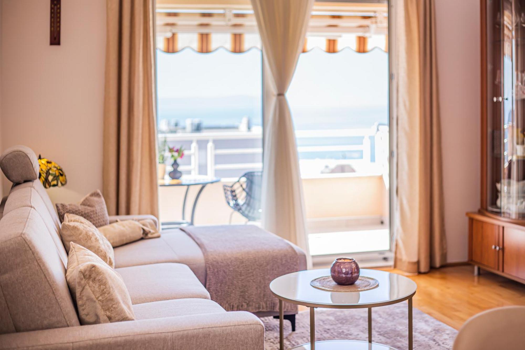 Apartment Anita With Amazing Sea View Μακάρσκα Εξωτερικό φωτογραφία