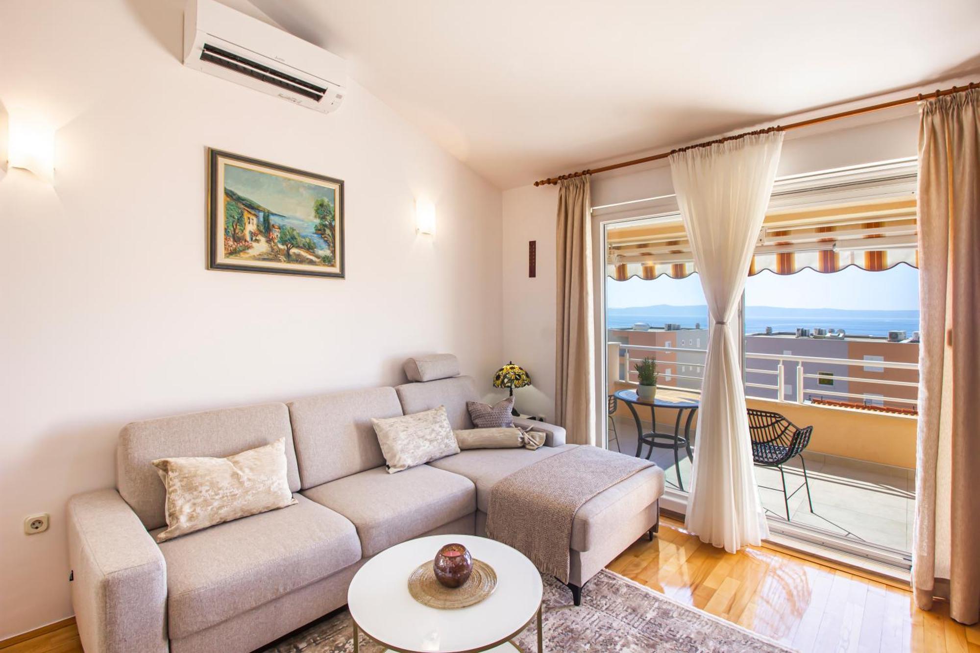 Apartment Anita With Amazing Sea View Μακάρσκα Εξωτερικό φωτογραφία