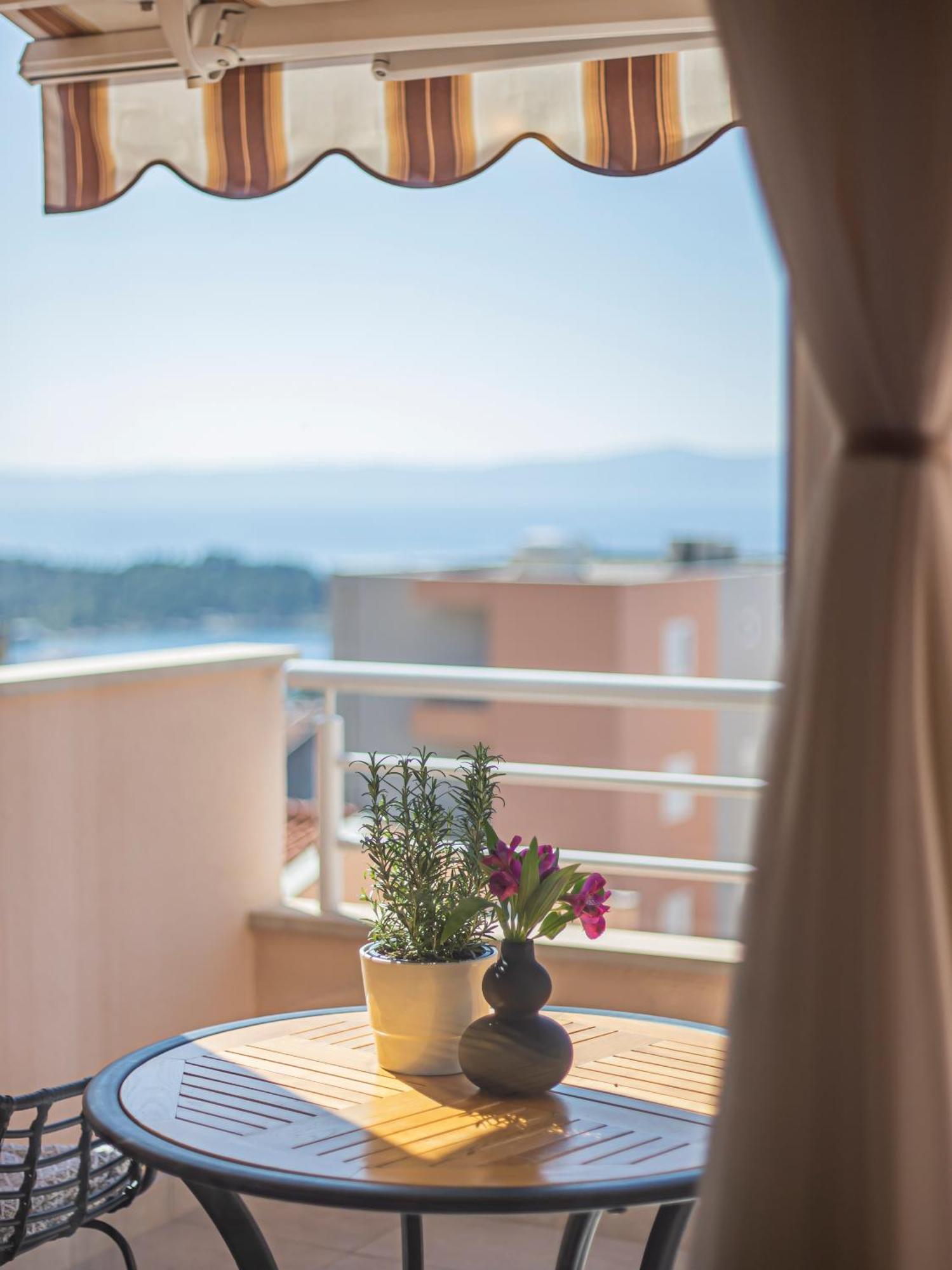 Apartment Anita With Amazing Sea View Μακάρσκα Εξωτερικό φωτογραφία